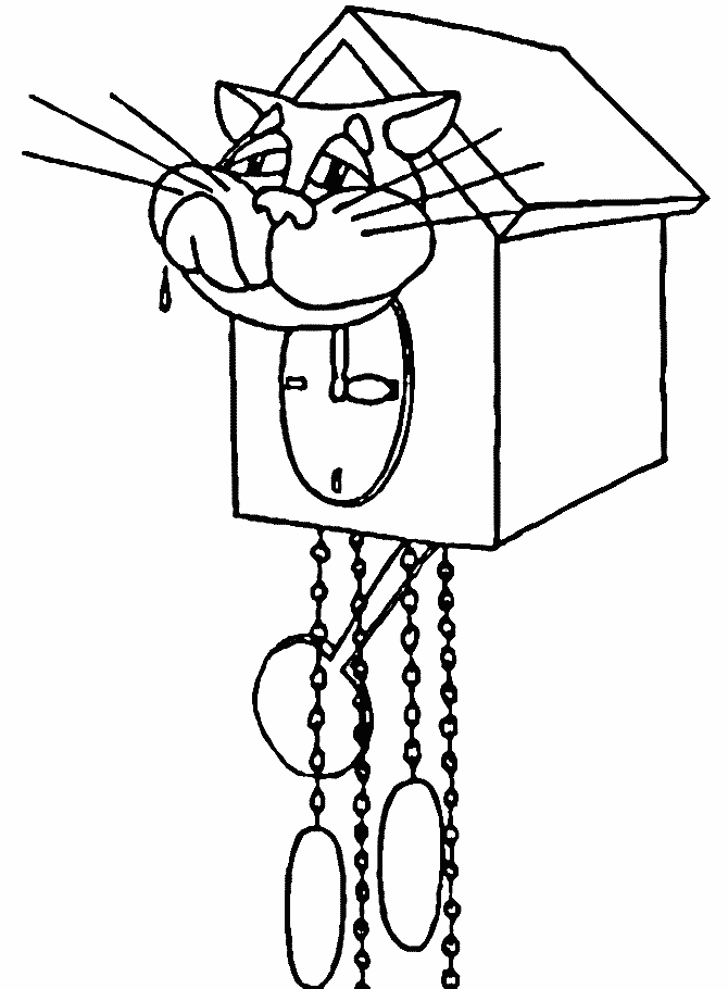 Kitty Cat Coloring Page