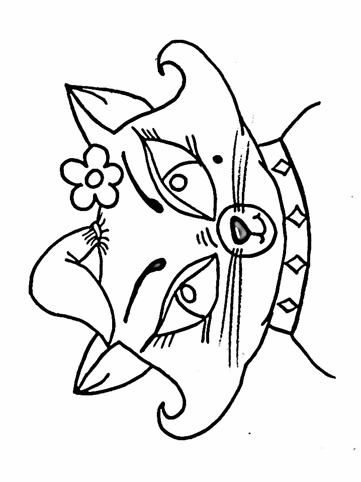 Cat Coloring Page