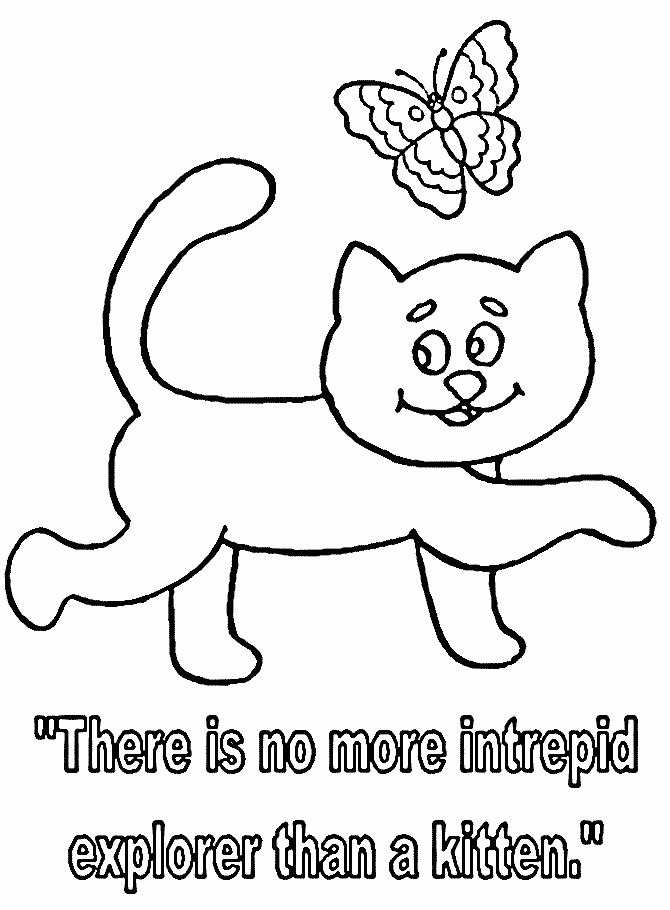 Pusheen Cat Coloring Pages