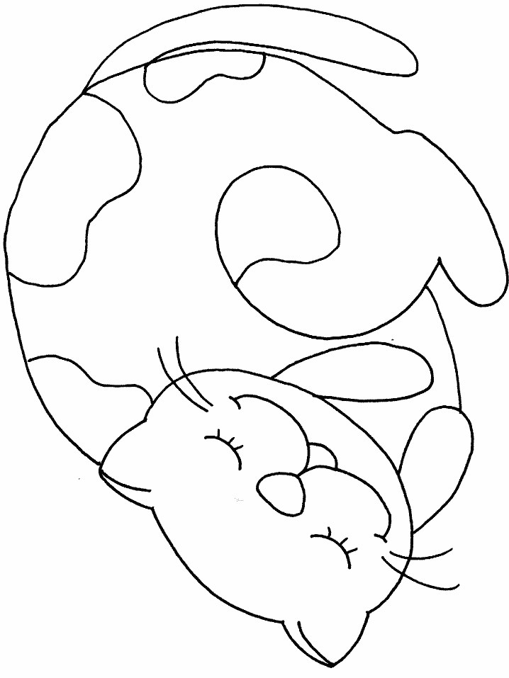 Free Cat Coloring Pages