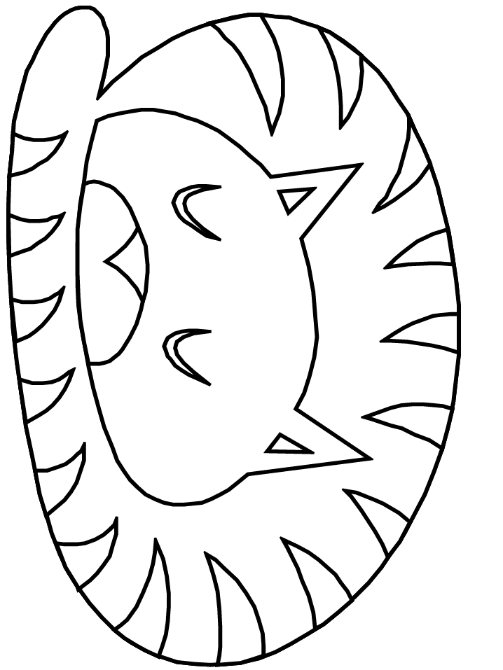 Cat Printable Coloring pages
