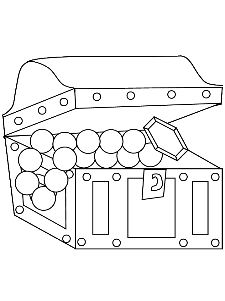 Chest People Coloring Pages