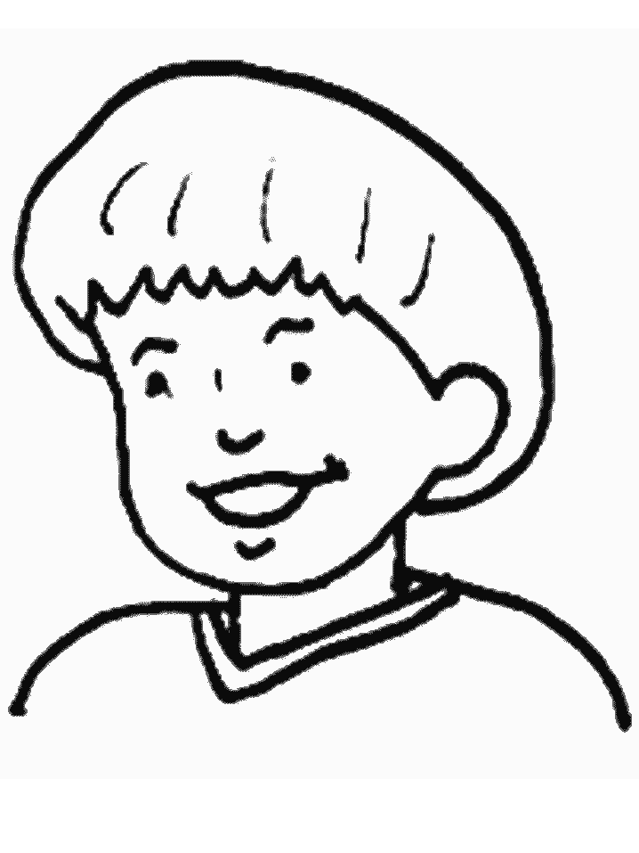 Boy Coloring Pages