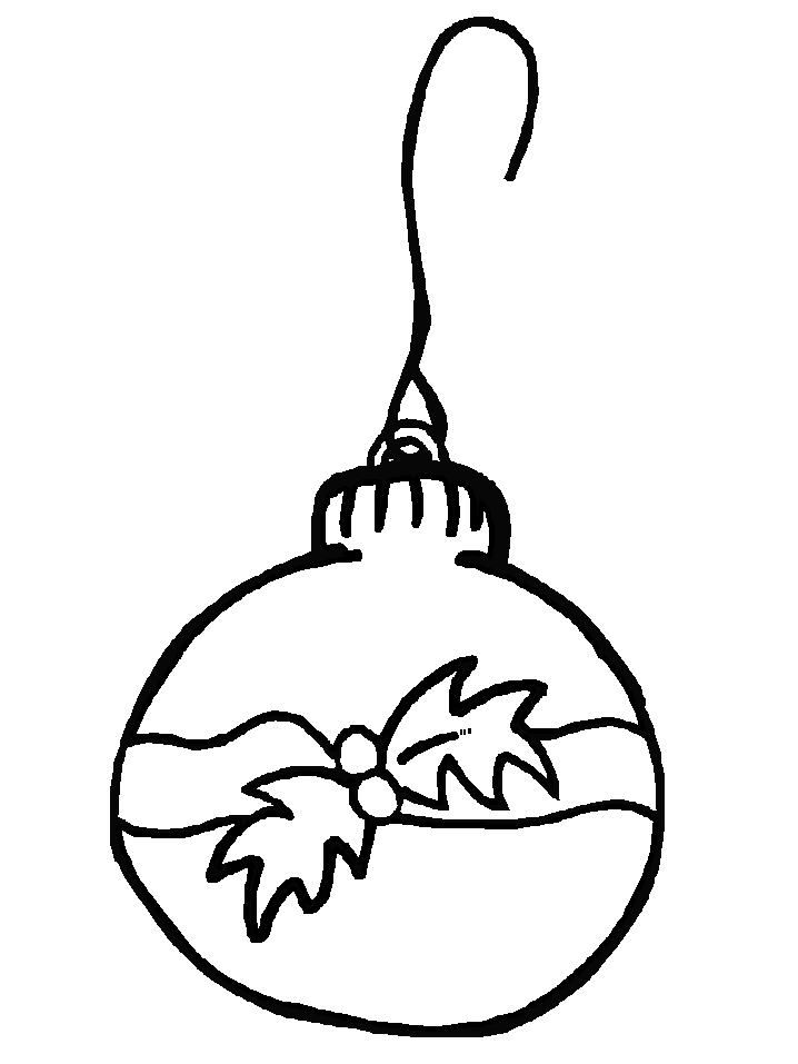 Round Christmas Ornament