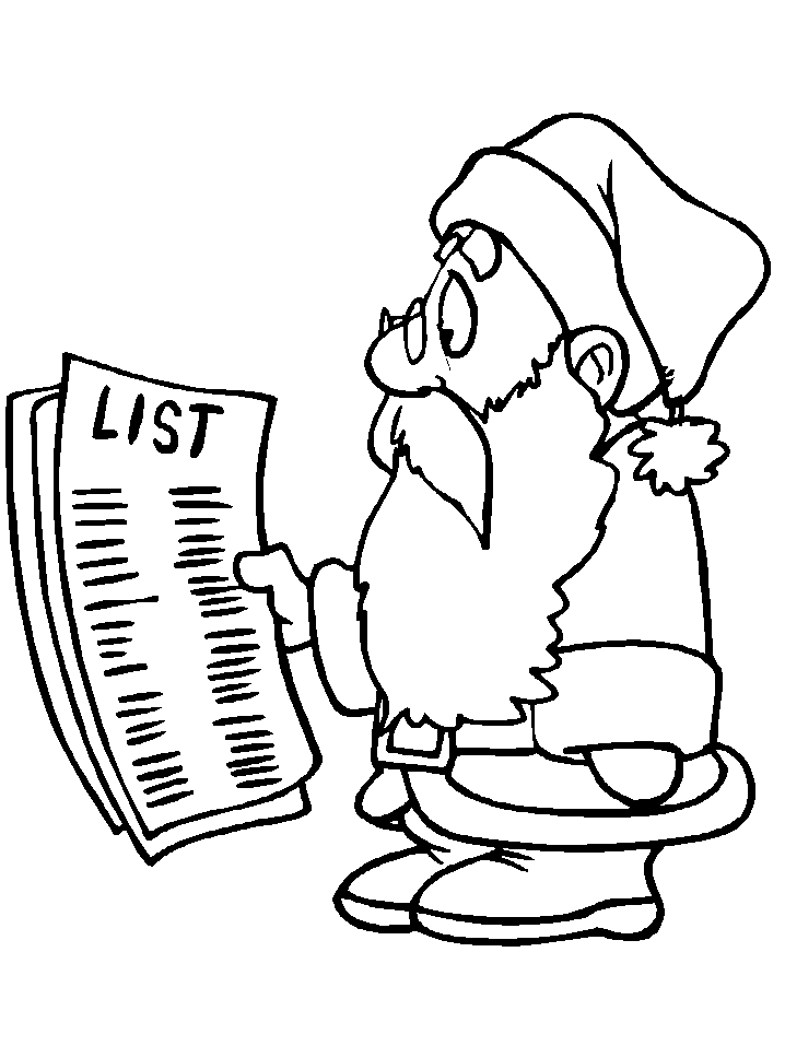 Santa Christmas List