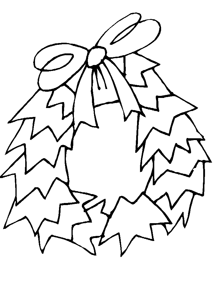 Wreath with Bow on Top