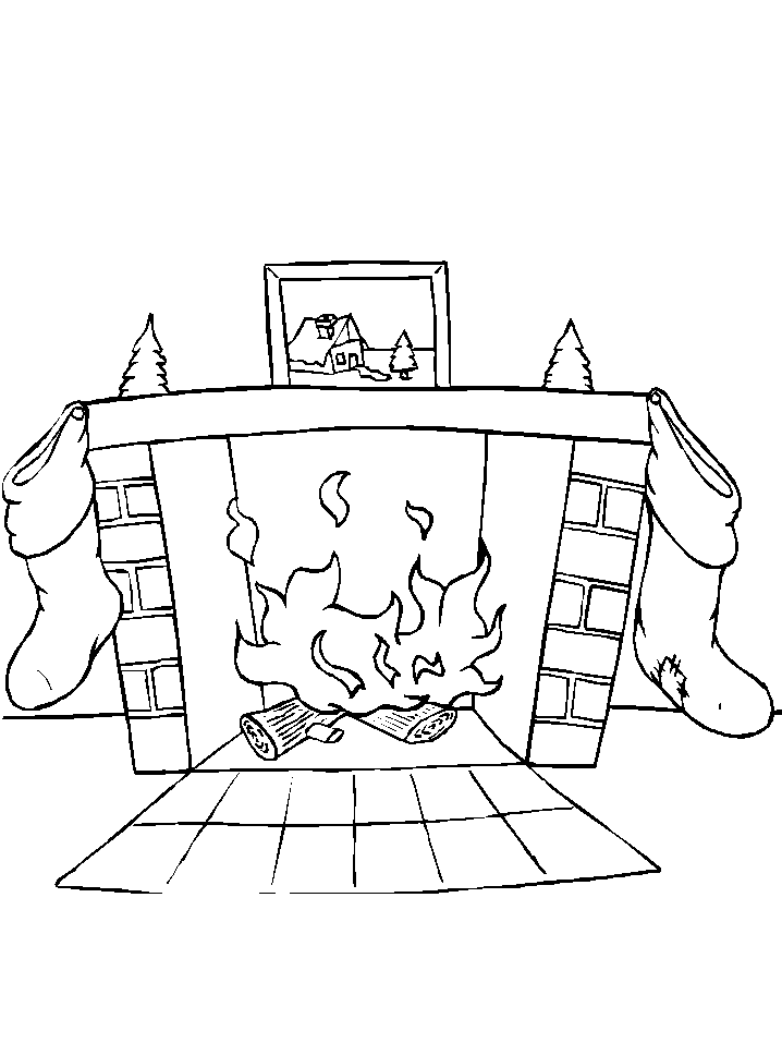 Christmas Fireplace