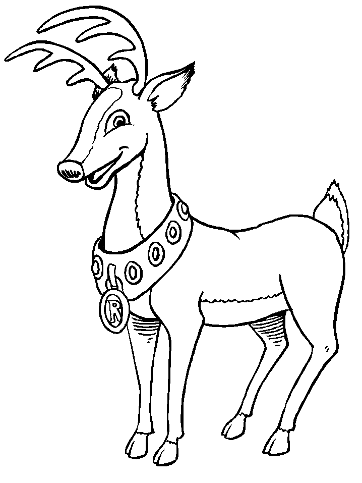 Strong Christmas Reindeer