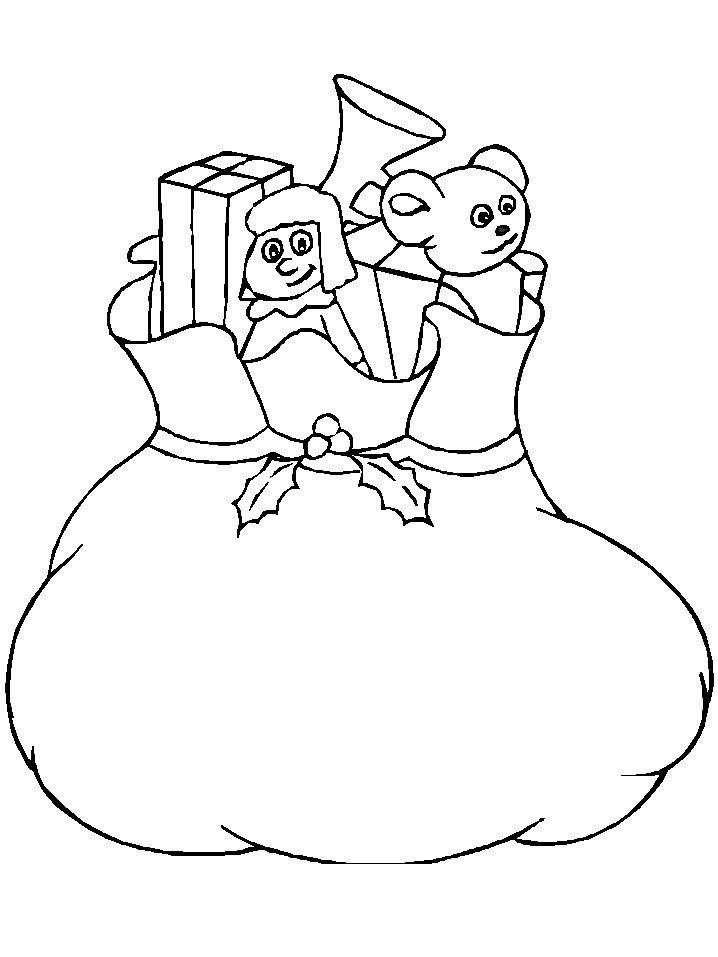 Christmas Gifts Coloring Pages