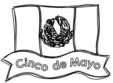 Cinco de Mayo coloring page