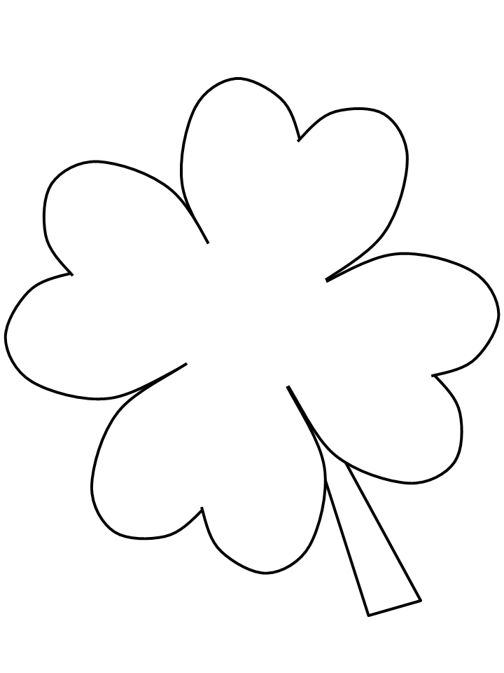 Clover Patrick Coloring Pages coloring page & book for kids.