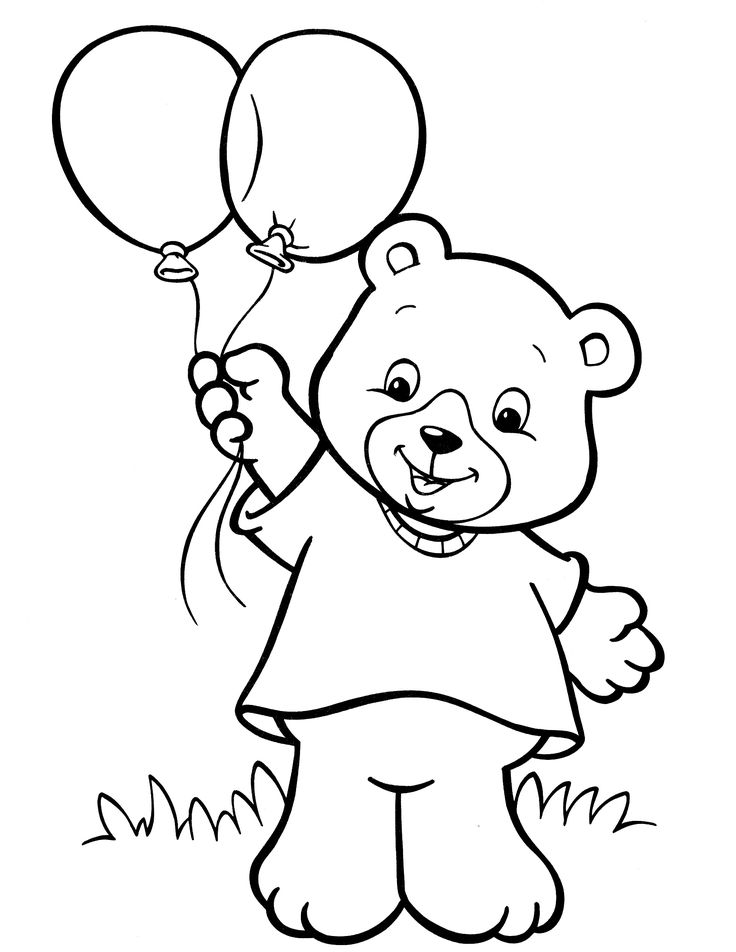 Coloring Page 3 Year Old