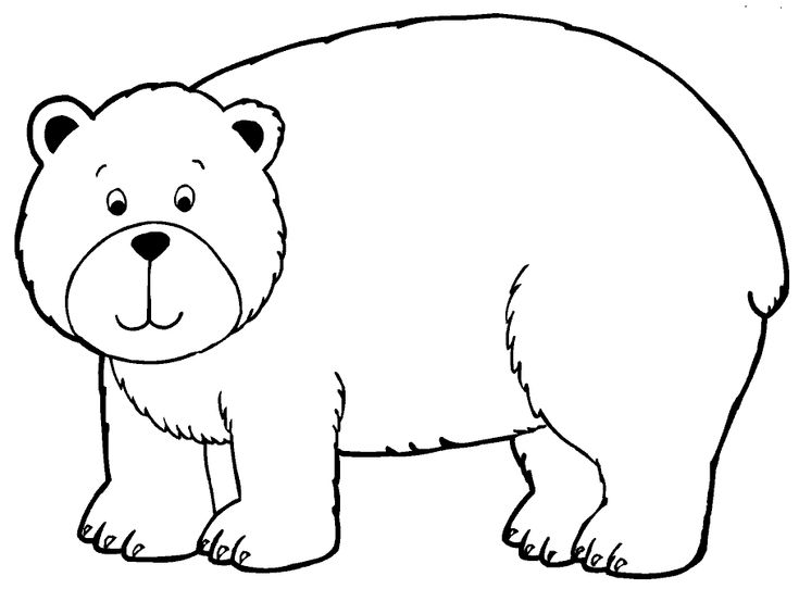 Coloring Page Bear