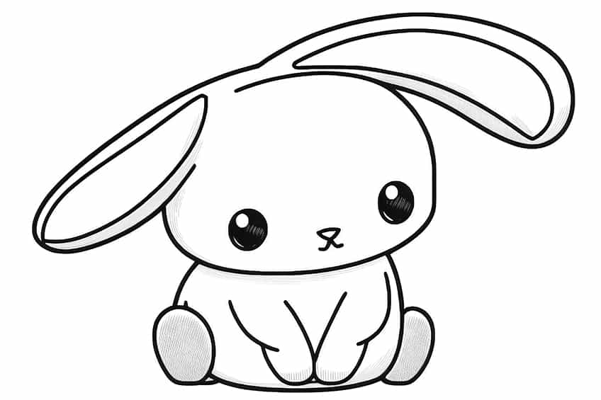 Coloring Page Bunny