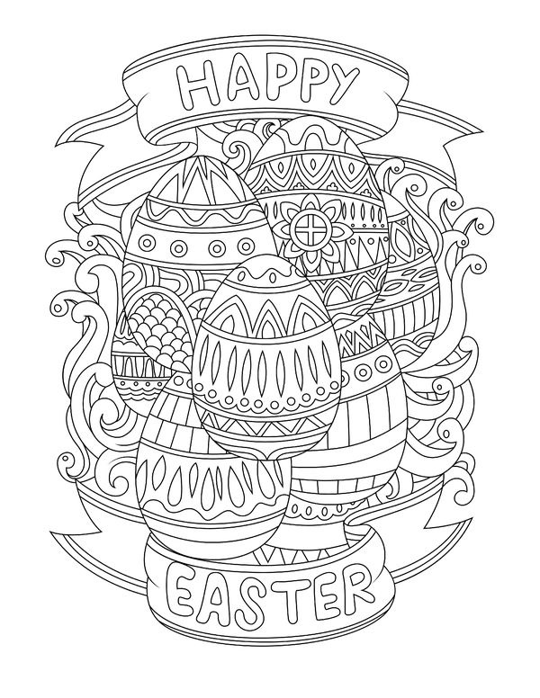 Coloring Page Easter