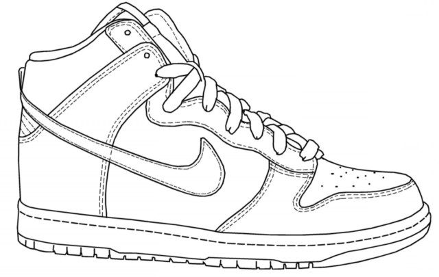 Coloring Page Nike