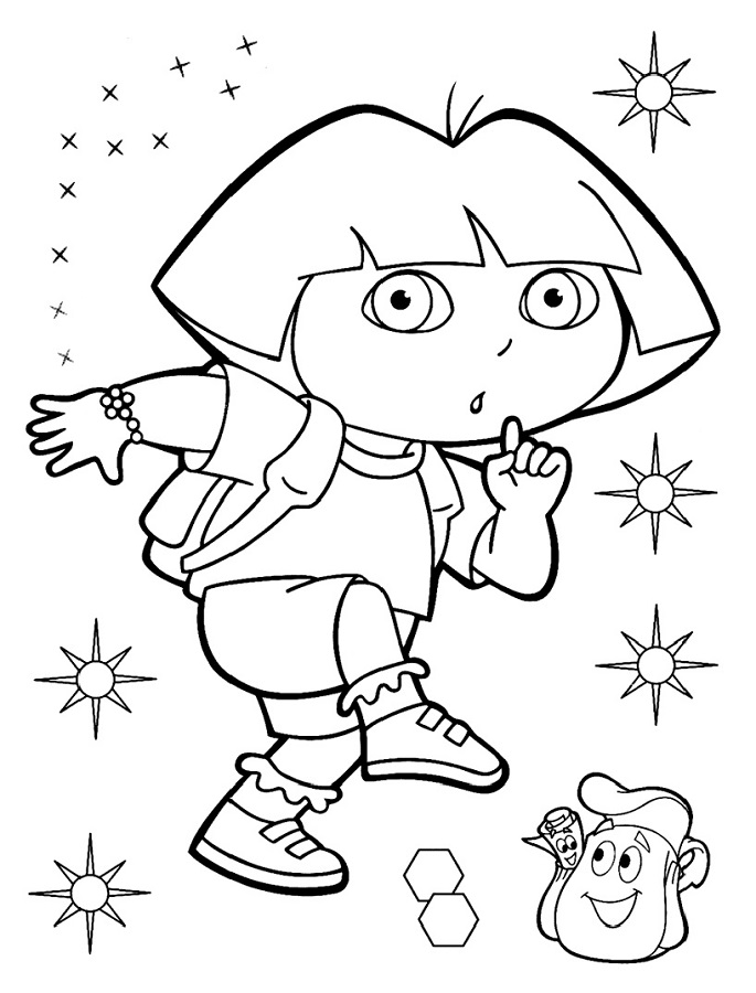 Coloring Page Quiet