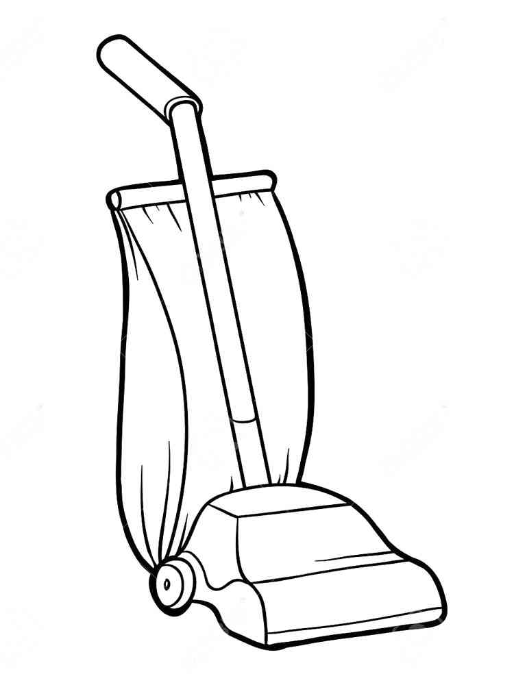 Coloring Page Vacuum