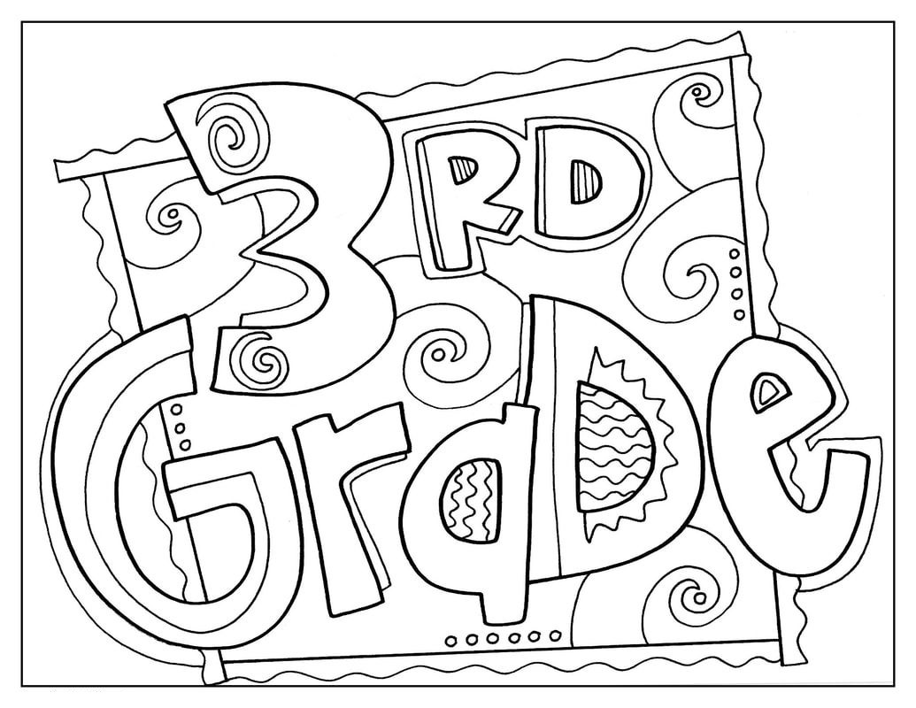 Coloring Pages 3rd Grade Free