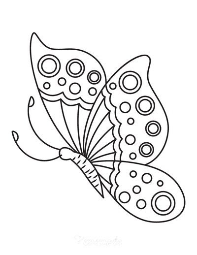 coloring pages butterfly