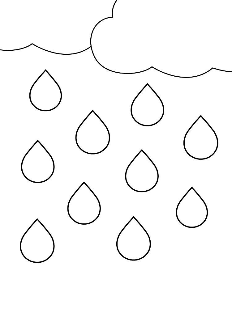 coloring pages drop water