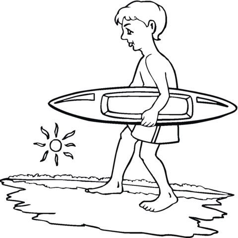 coloring pages for kids water