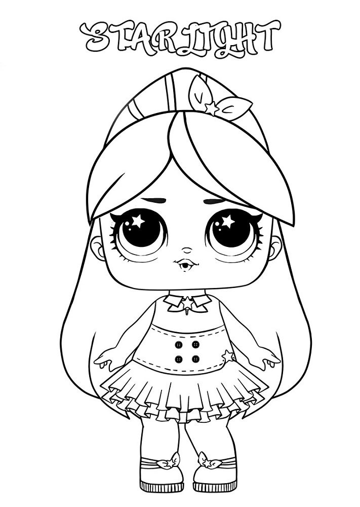 coloring pages lol dolls printable