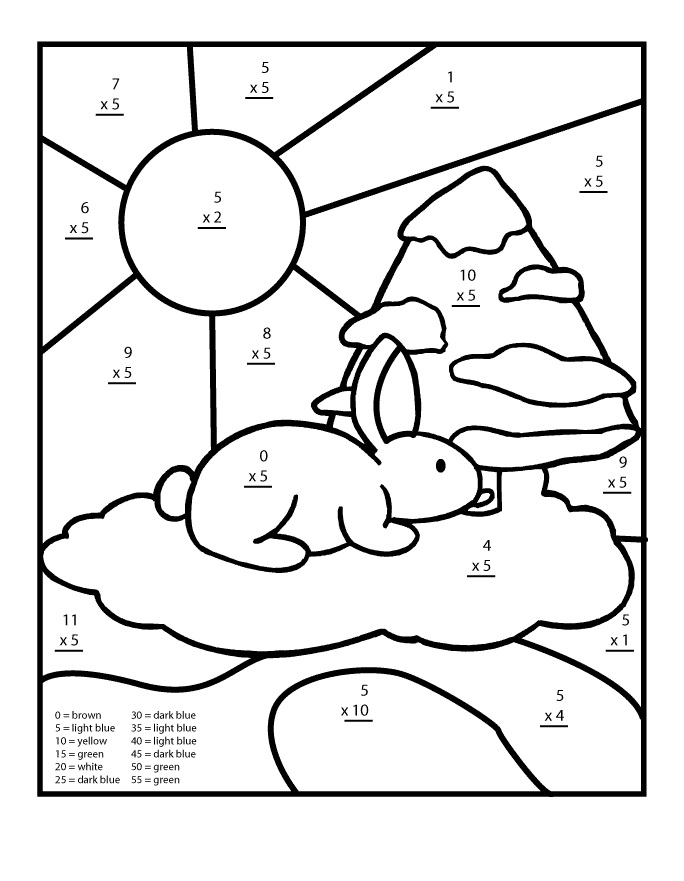 Coloring Pages Math Worksheets