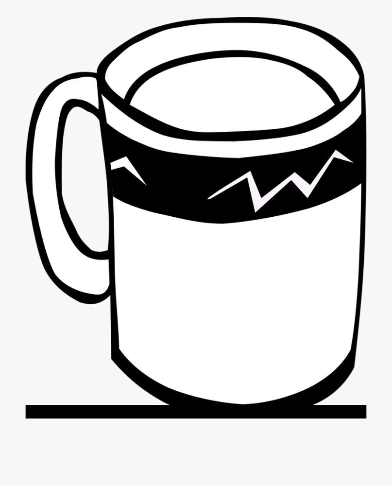coloring pages of cup of water