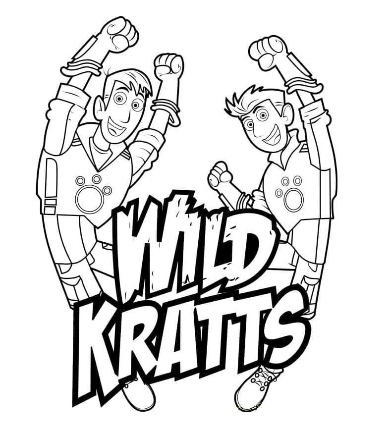 coloring pages of martins water bottle from wild kratts