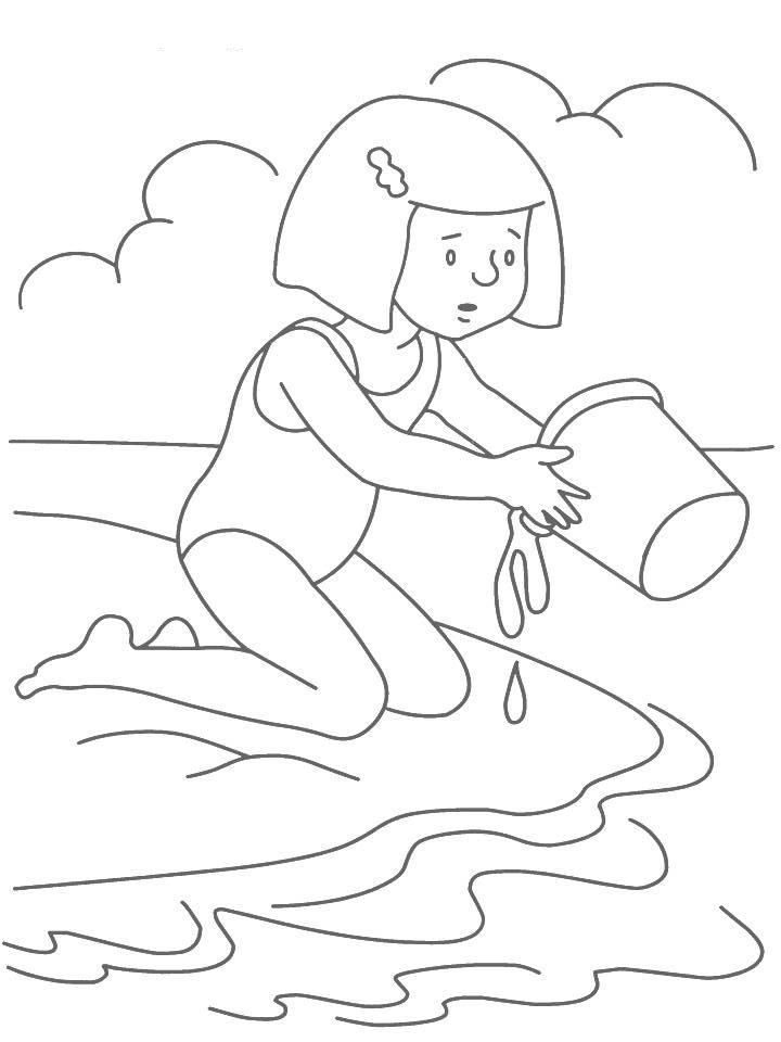 coloring pages of the water for kids