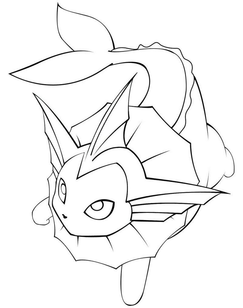 coloring pages pokemon water type