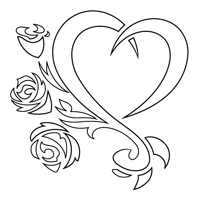 Coloring Pages Tattoos