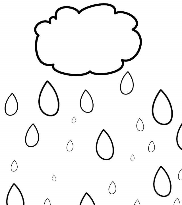 coloring pages water drop