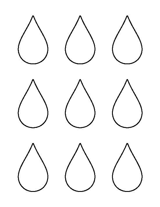 coloring pages water droplets