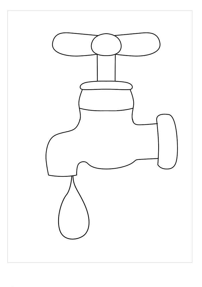 coloring pages water drops