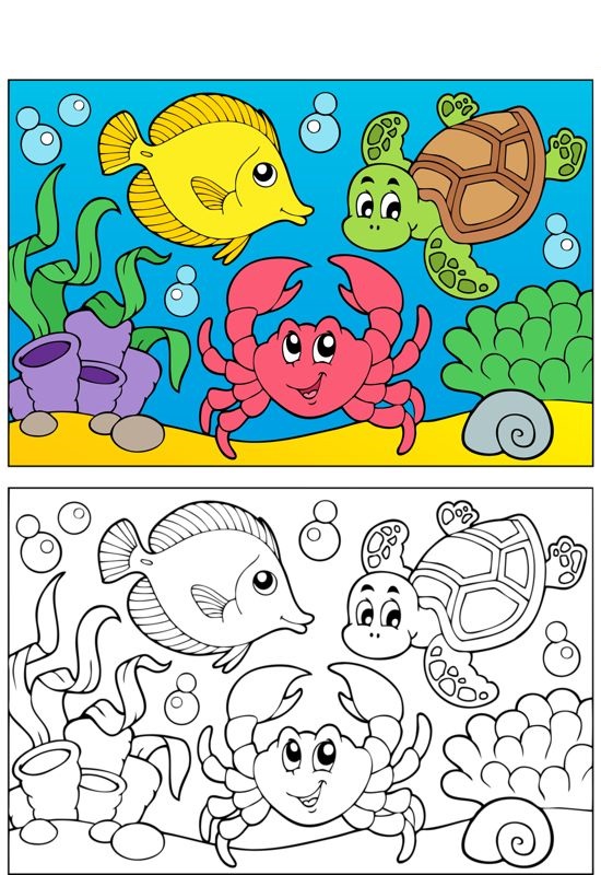 Coloring Pages with Example