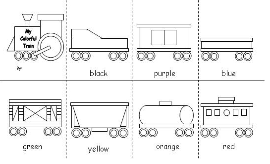coloring train coloring page