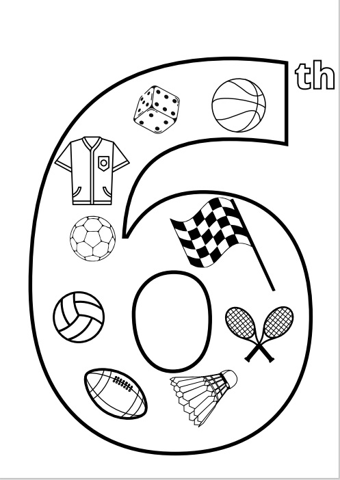 Colouring Pages 6th Grade