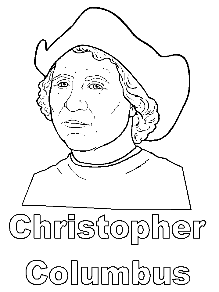 Columbus Coloring Pages Printable
