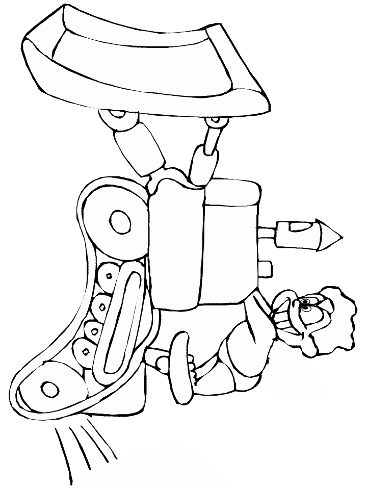 Small Loader Coloring Pages