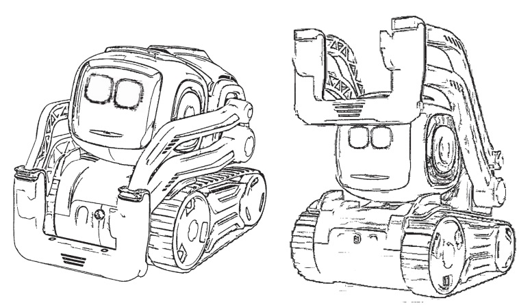 Cozmo Robot Coloring Pages