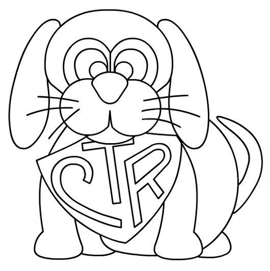 CTR Coloring Page