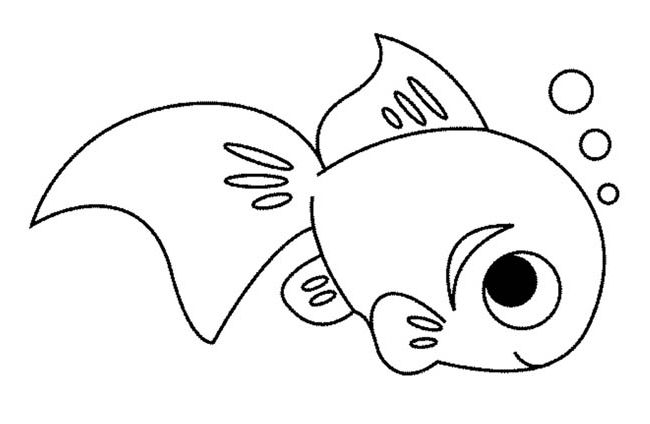 cute fish coloring pages