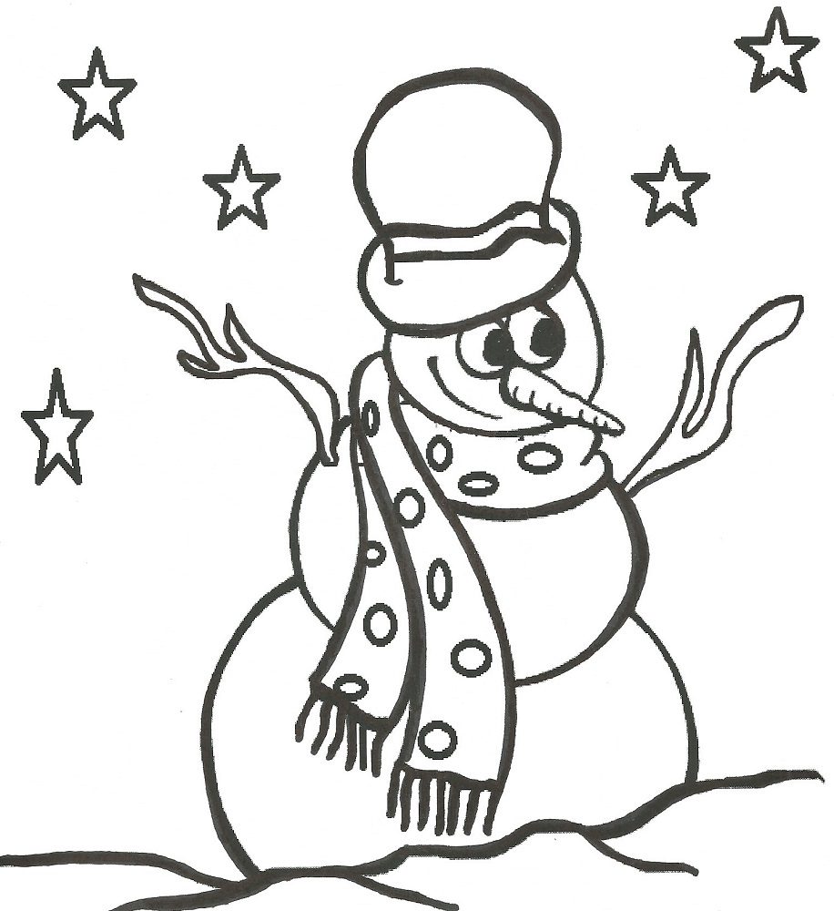 cute printable cute winter coloring pages