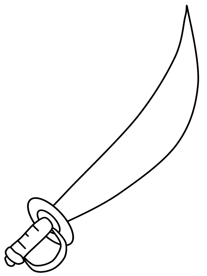 Cutlass People Coloring Pages