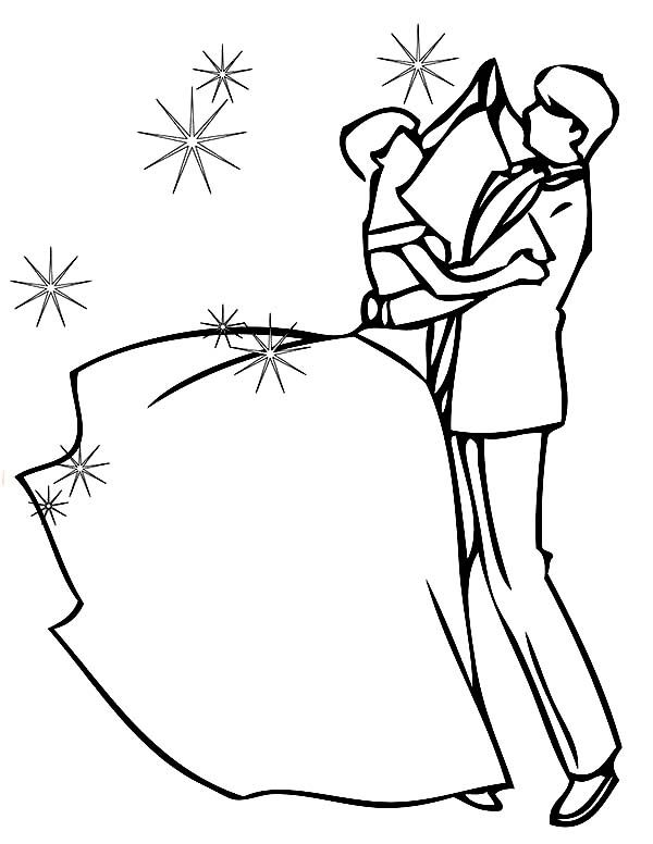 Dancing with the Stars Coloring Pages