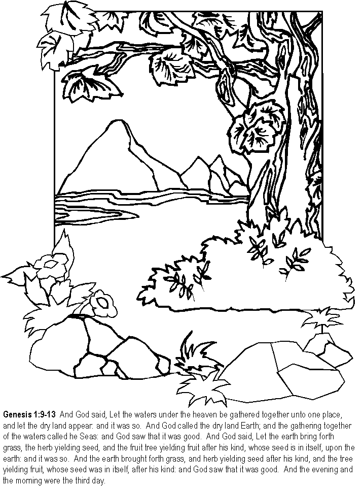 62 Top Bible Coloring Pages In The Beginning , Free HD Download