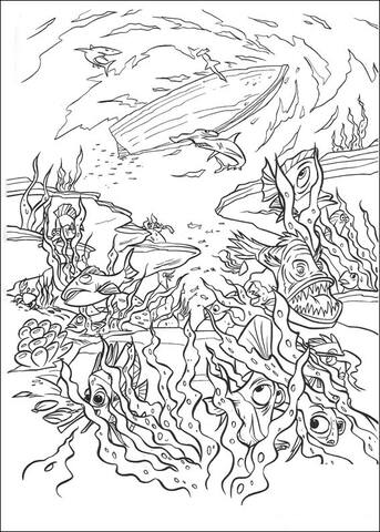 deep water coloring pages
