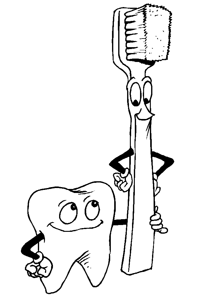 Free Dental Coloring Pages